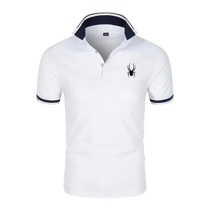 Men's Lapel Anti-pillin Polo Shirt