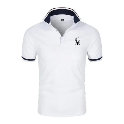 Men's Lapel Anti-pillin Polo Shirt