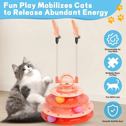 Engaging Interactive Cat Toy Puzzle Ball