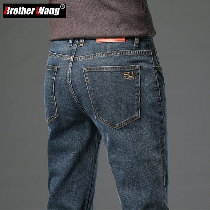 Men's Cotton Stretch Slim Jeans