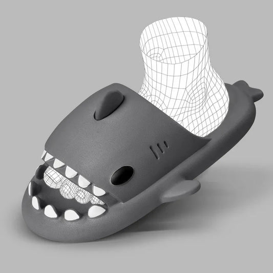 Women Shark Slippers