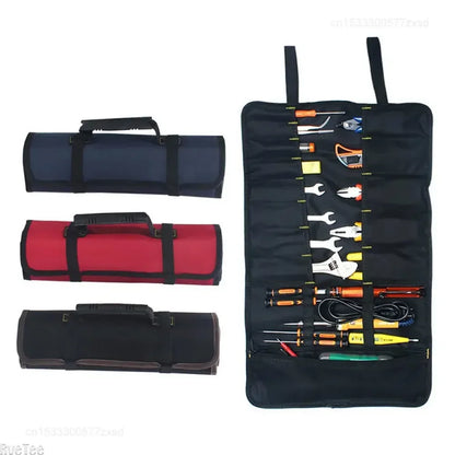 Oxford Canvas Tool Roll Bag