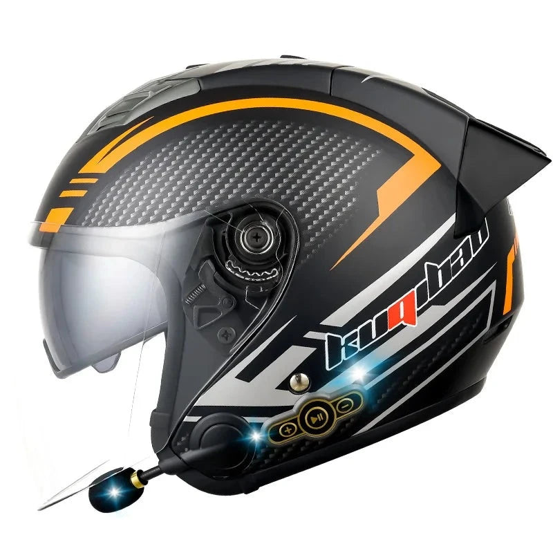 "Bluetooth Motorcycle Helmet with HD