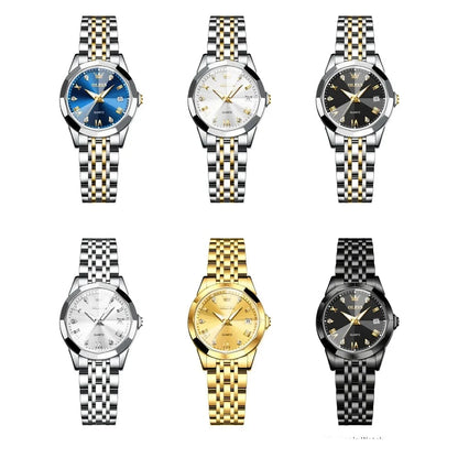 Women's Elegant Rhombus Quartz Wristwatch