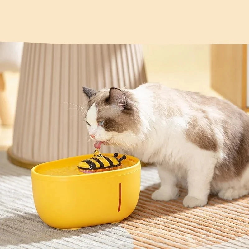 Cat Automatic Circulation Filter Water Fountain