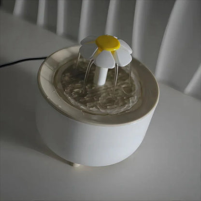 1200ml Electric Mute Automatic Cat Water Fountain