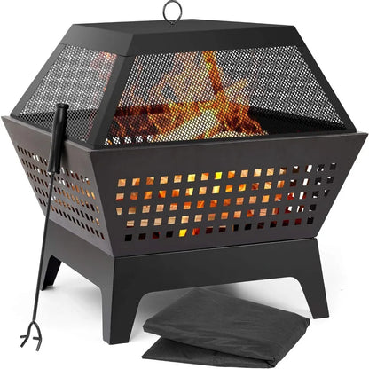 Outdoor Wood Burning Fire Pits