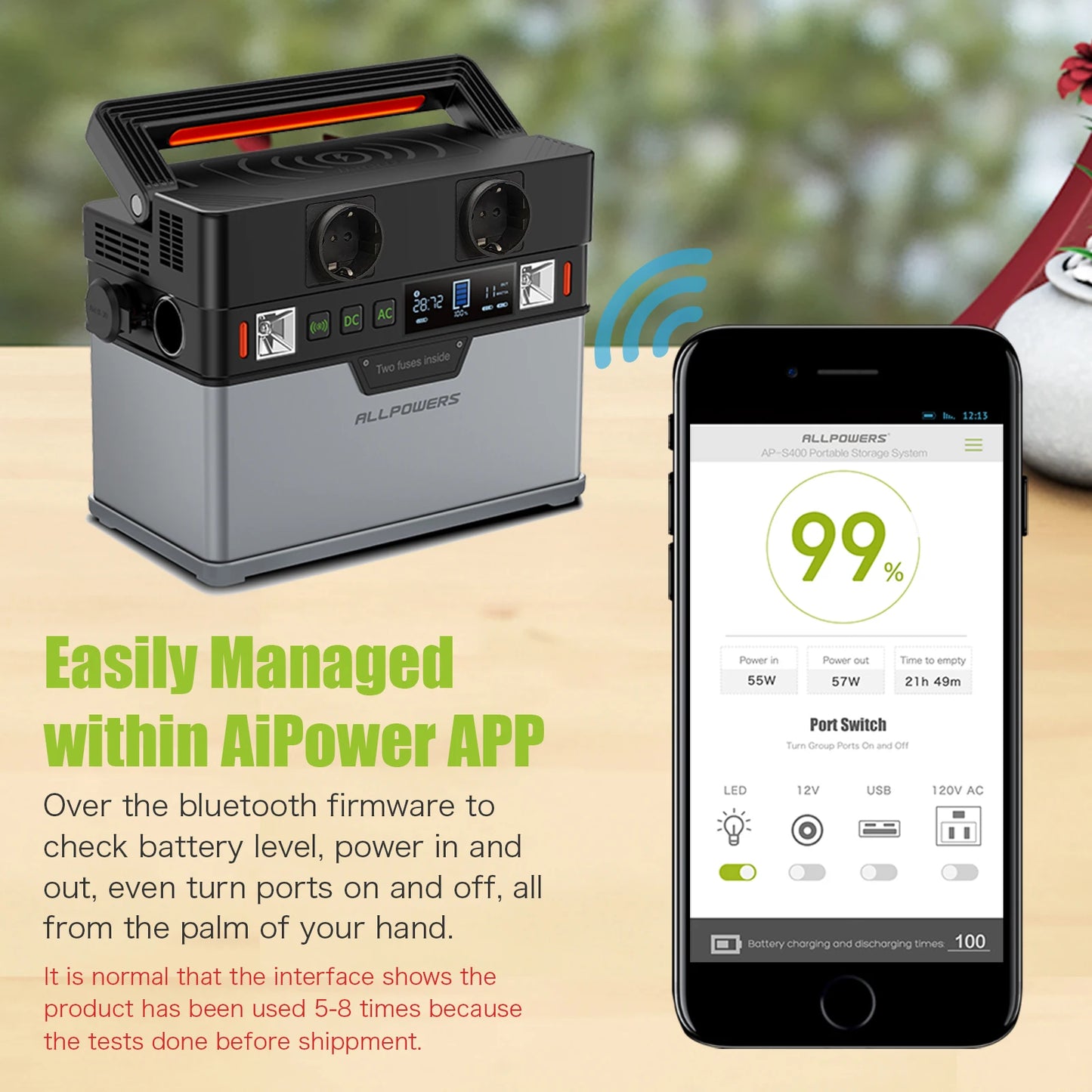 110V 220V AC 300W Power Station