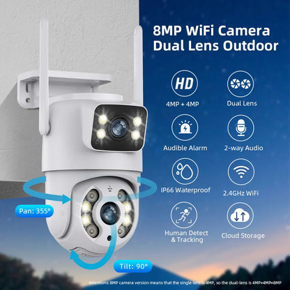 4K 8MP Wifi Surveillance Camera