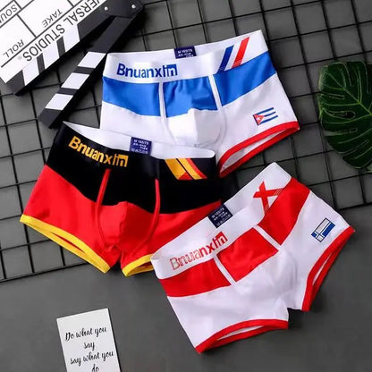 Breathable Cotton Men's Boxer Shorts