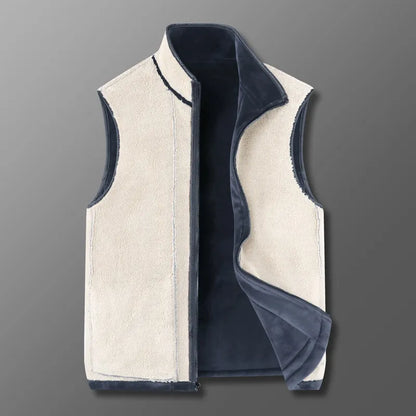 Men Warm Fleece Men Vest Jacket