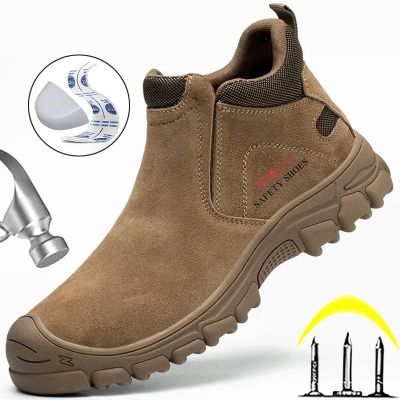 Men Wear-resistant Work Boots