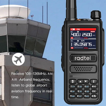 RT-470 6 Bands Amateur Ham Two Way Walkie Talkie