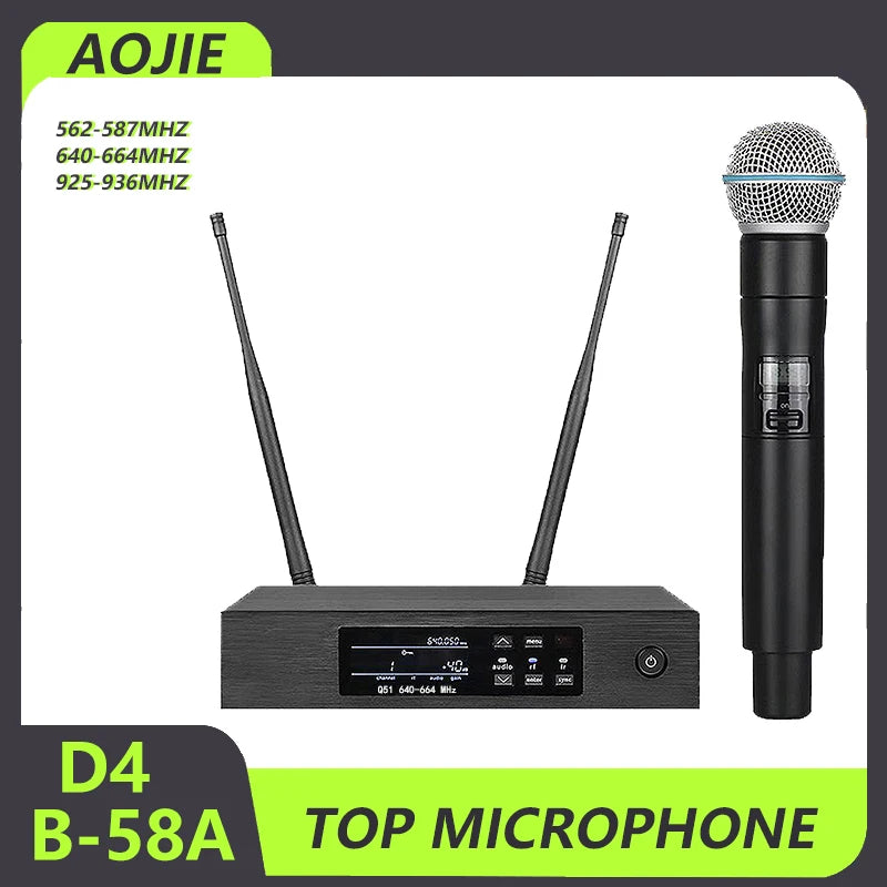 QD4-B58a professional Wireless Microphone