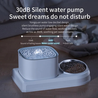 2in1 Cat Automatic Water Fountain