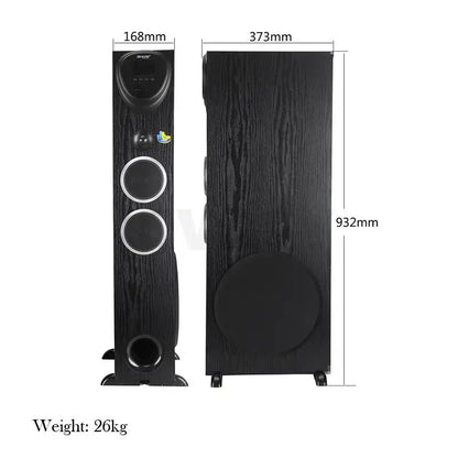 High-power 10 Inch Floor-standing Three-way Speaker