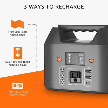 150W 155Wh Solar Portable Power Station