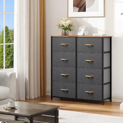 8-Drawer Fabric Dresser