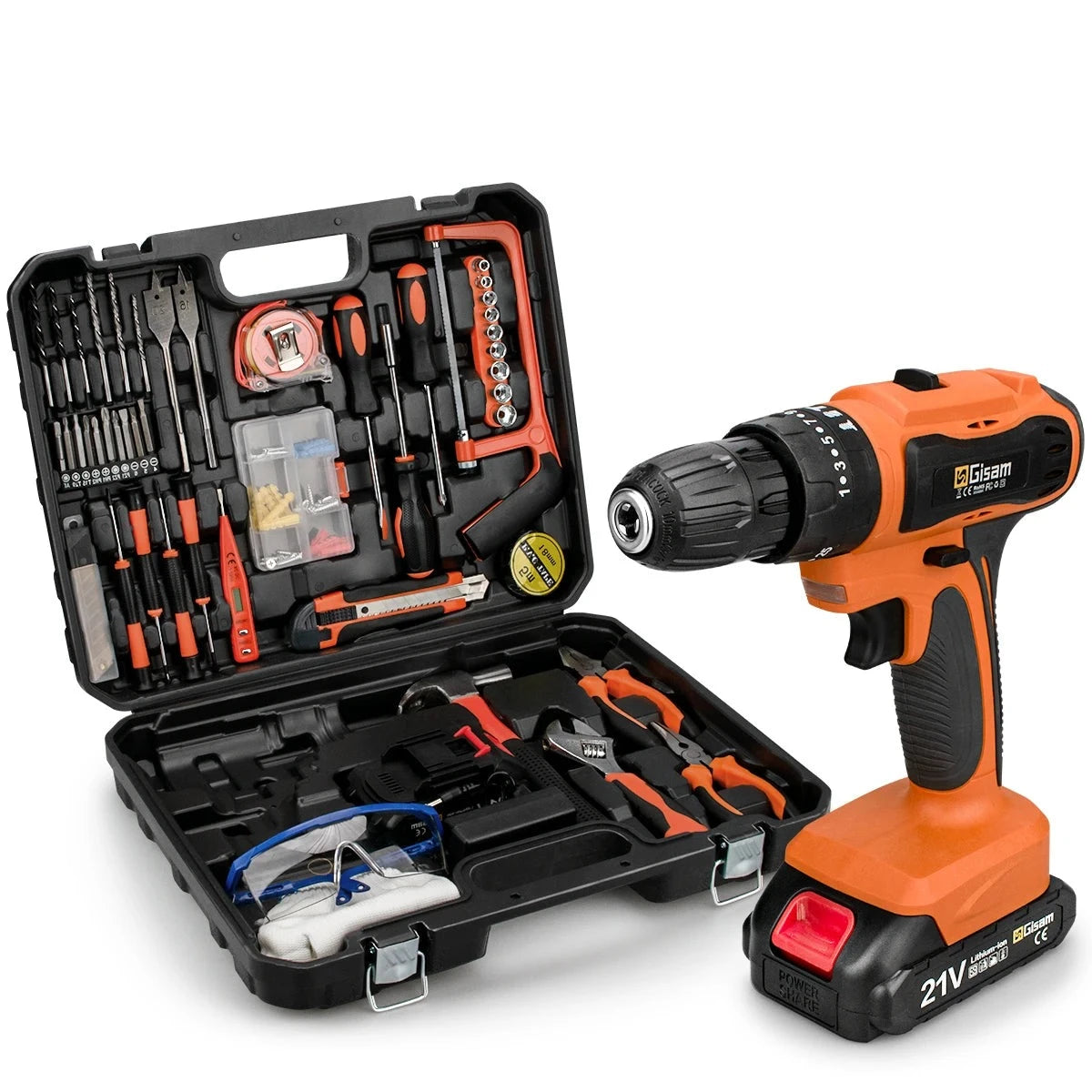 21V Cordless Drill Electric Screwdriver