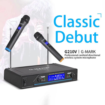 Wireless G-MARK G210V Professional Microphone