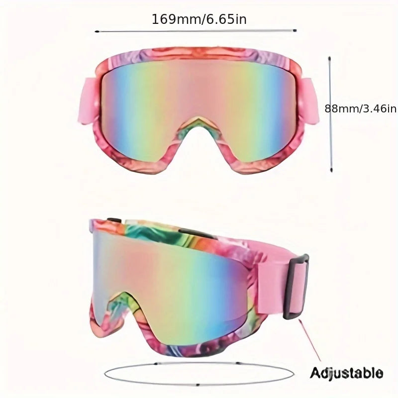 Anti-Fog Ski Goggles