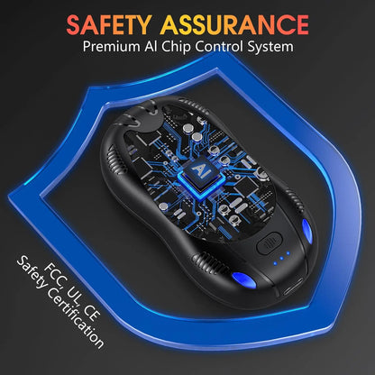 Double Side 3 Levels Rechargeable Hand Warmers