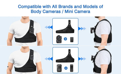 Durable Shoulder Single Vest Body Camera