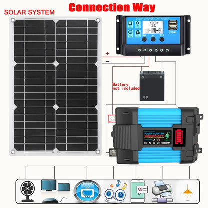 DC 12V To AC 110V/220V Solar