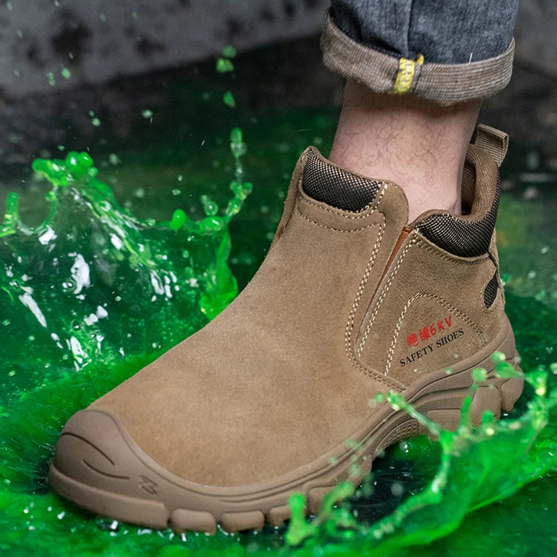 Men Wear-resistant Work Boots