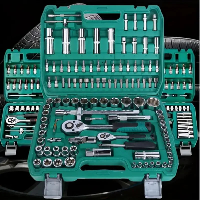 108pcs/set Maintenance Ratchet Wrench Set