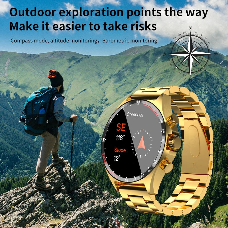 400mAh Outdoor Compass Smart Watch