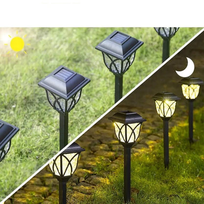 2pcs/Lot Led Solar Lawn Lights