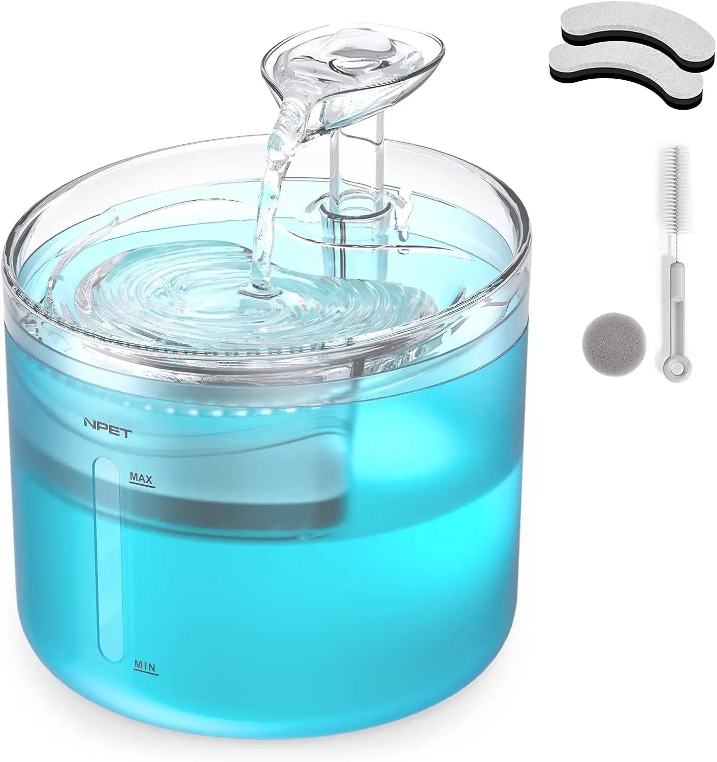 Cat Water Fountain, 54oz/1.6L