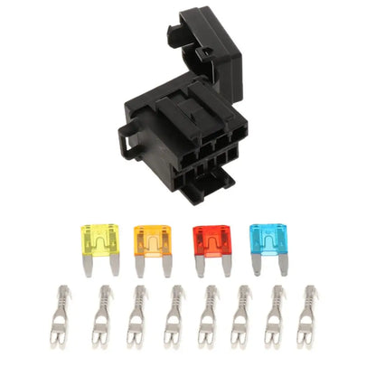 4-Way Fuse Holder Box with Relay