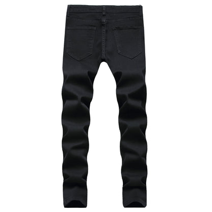 Men Autumn High Quality Fashion Jeans