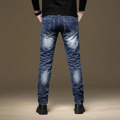 Men’s Light Luxury Slim-fit  Jeans