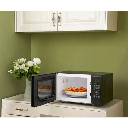 0.9 cu. ft. Matte Black Microwave Oven