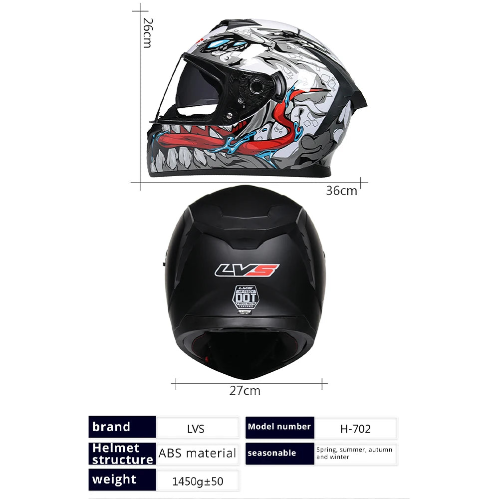 Carbon Fiber Motorcycle Helmet