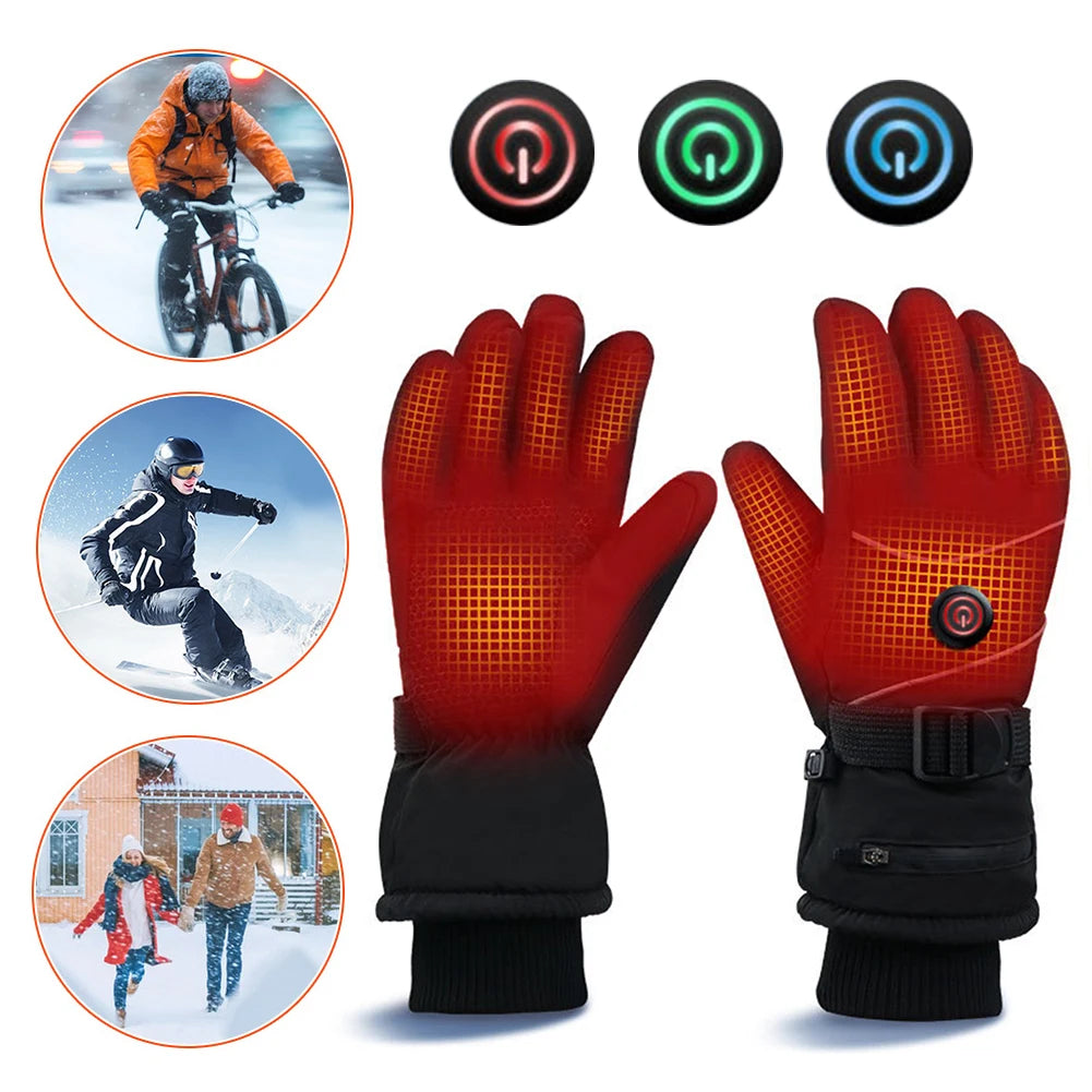 Heated Rechargeable Winter Gloves