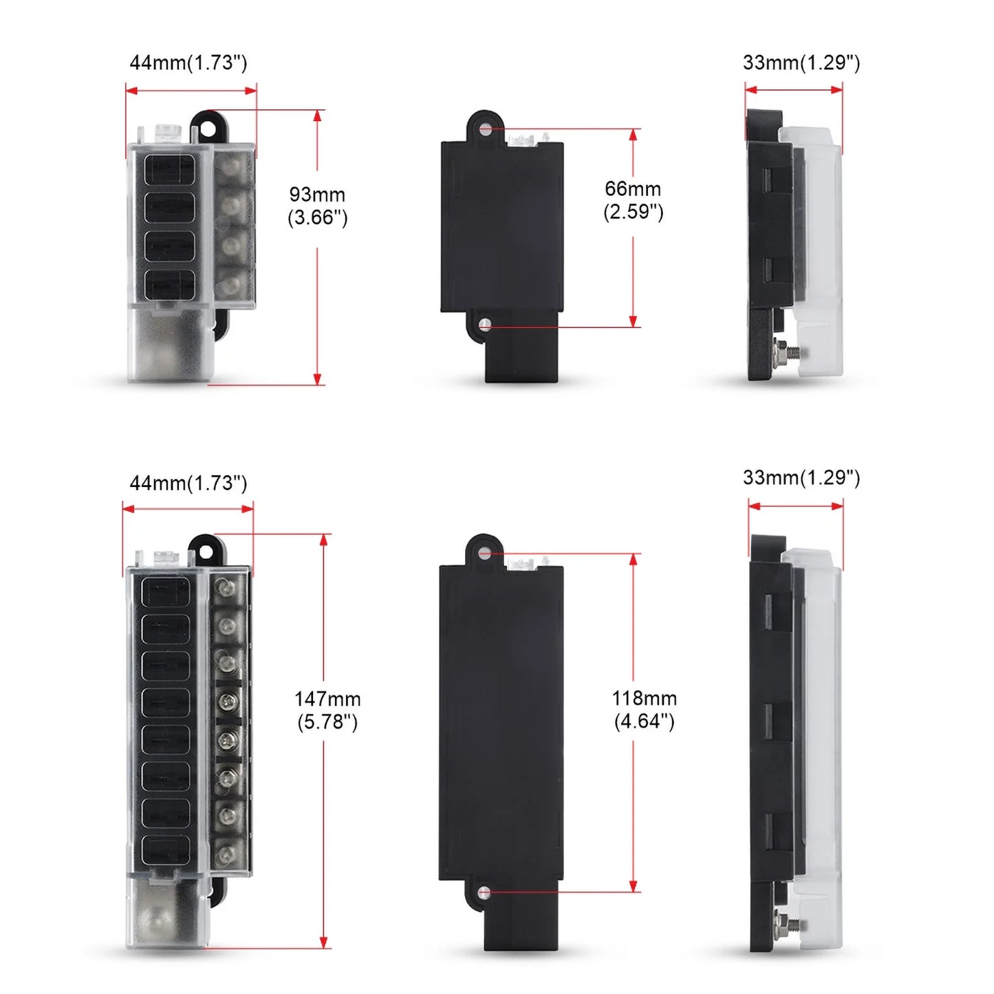 12V 24V Car Fuse Box