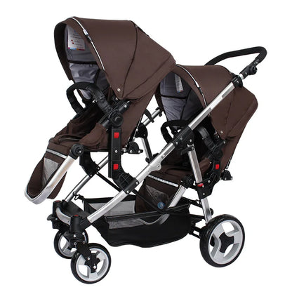 Foldable Twin Stroller