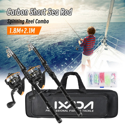Fishing Rod Reel Combo Kit