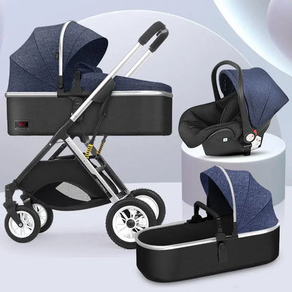 3 in 1 Foldable baby stroller