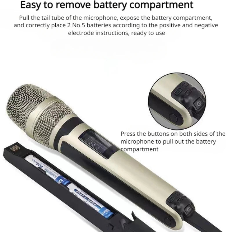 UHF Professional Wireless Microphone