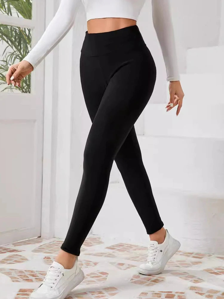 Thermal Fleece High Waist Leggings