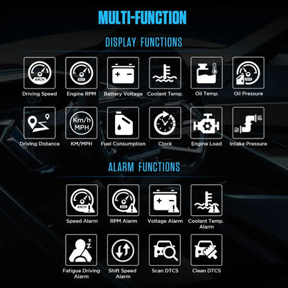X60 HUD Head Up Display Car Speedmeter