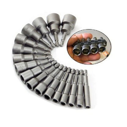 9Pcs Power Nut Driver Socket set