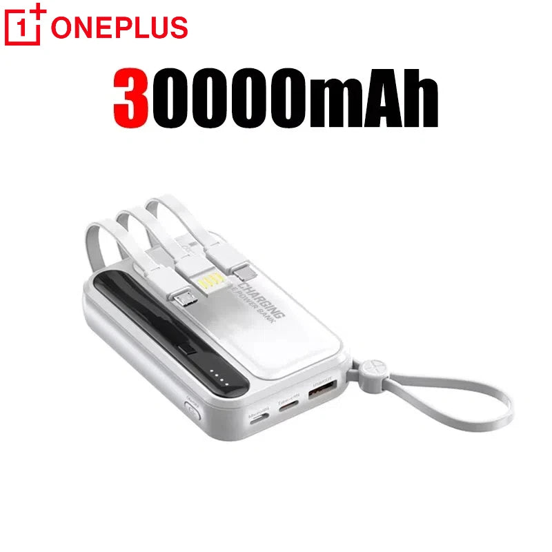 50000mAh Built in Cables Power Bank