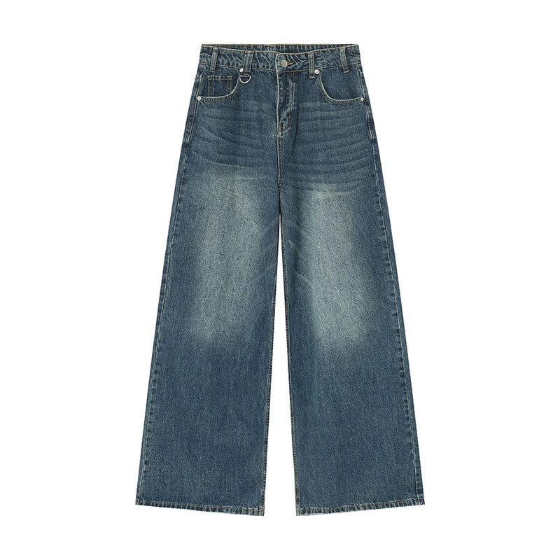 Men's Wide Leg Loose Denim Pant