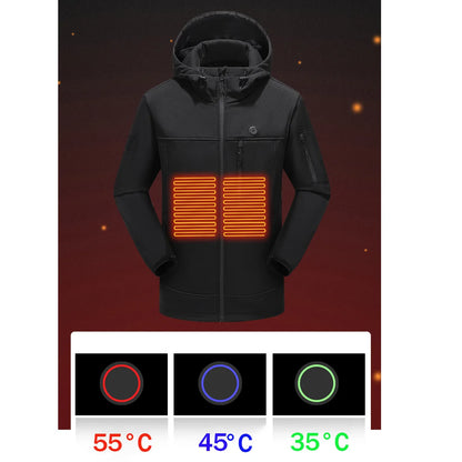 Heated Winter Motorcycle Jacket